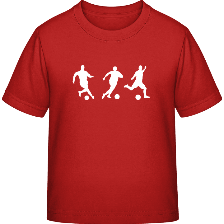 Football Scenes T-skjorte for barn contain pic