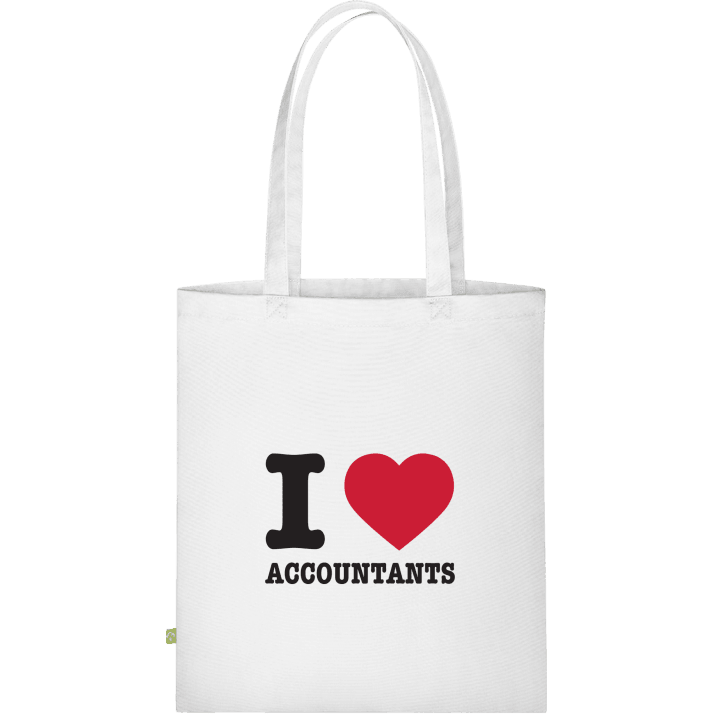 I Love Accountants Stoffen tas 0 image