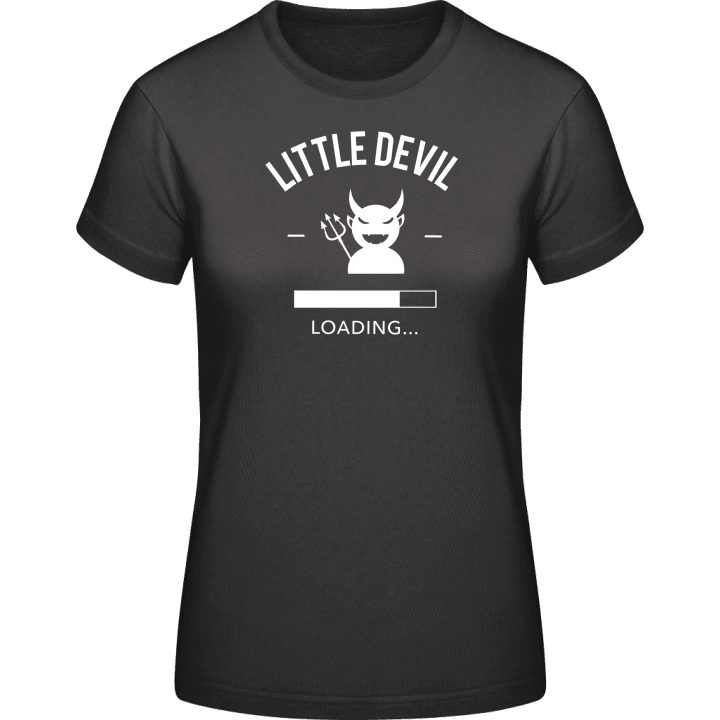 Little devil loading T-shirt för kvinnor contain pic