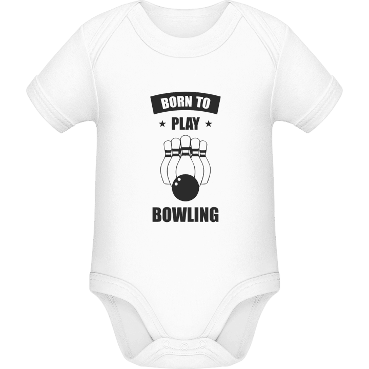 Born To Play Bowling Baby Strampler contain pic