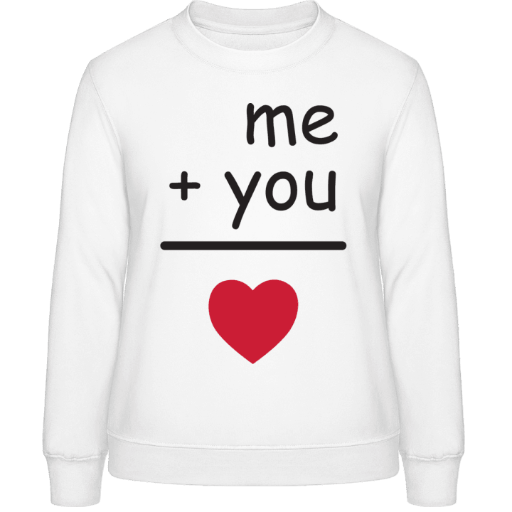 Me You Love Sweatshirt för kvinnor contain pic