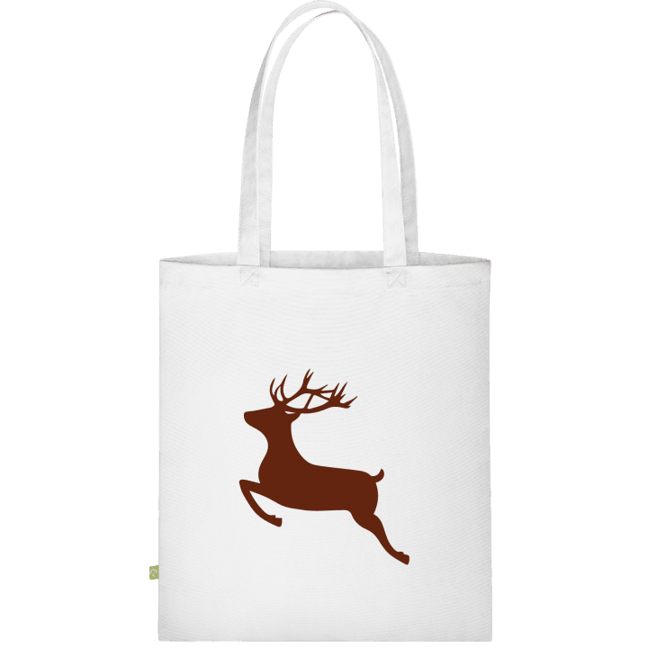 Jumping Deer Silhouette Stofftasche 0 image