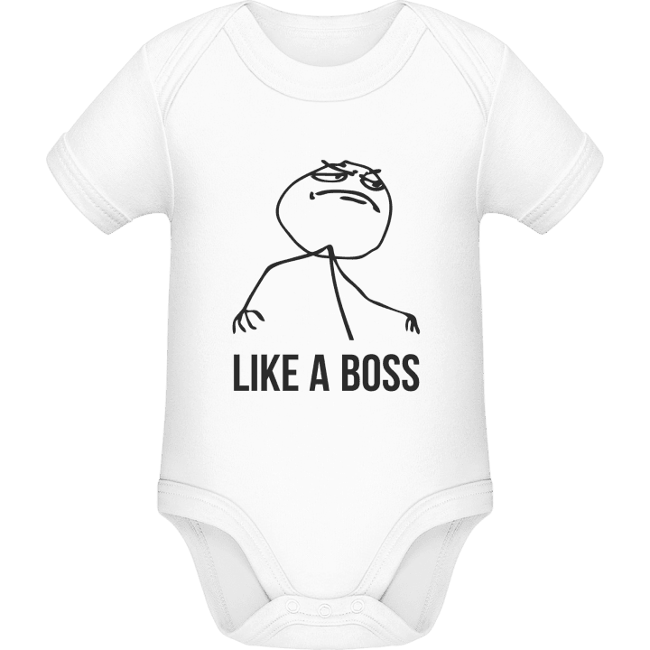 Like A Boss Internet Meme Baby Romper contain pic
