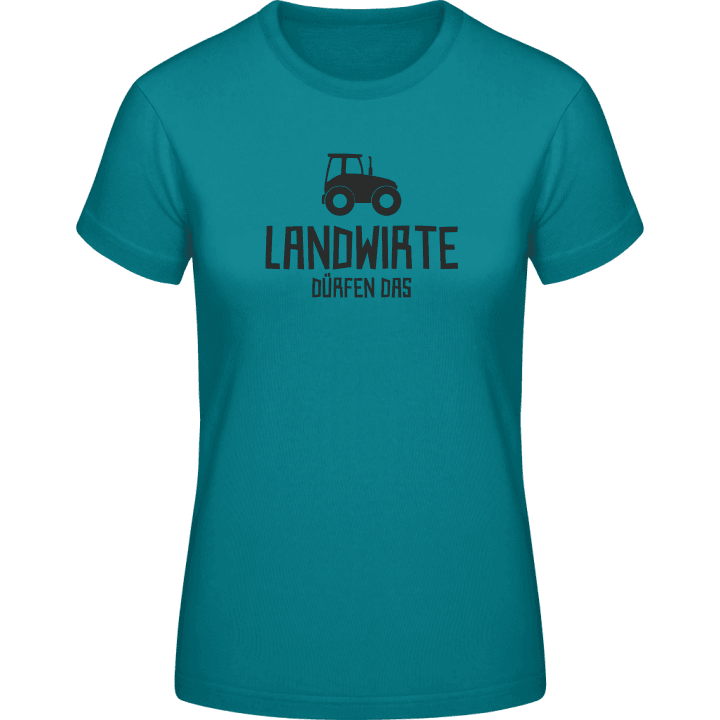 Landwirte dürfen das T-shirt för kvinnor contain pic