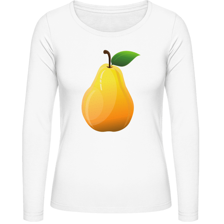 Pear Kvinnor långärmad skjorta contain pic