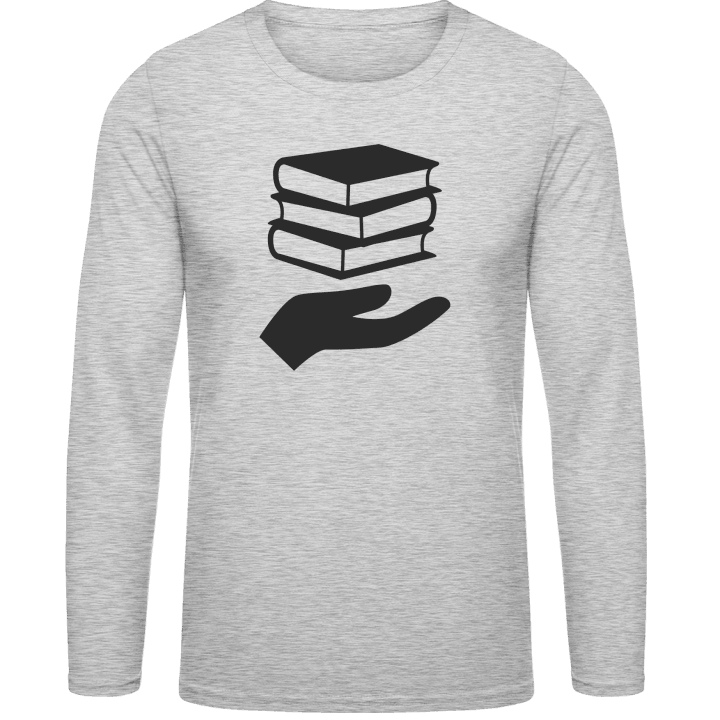 Books And Hand Long Sleeve Shirt 0 image