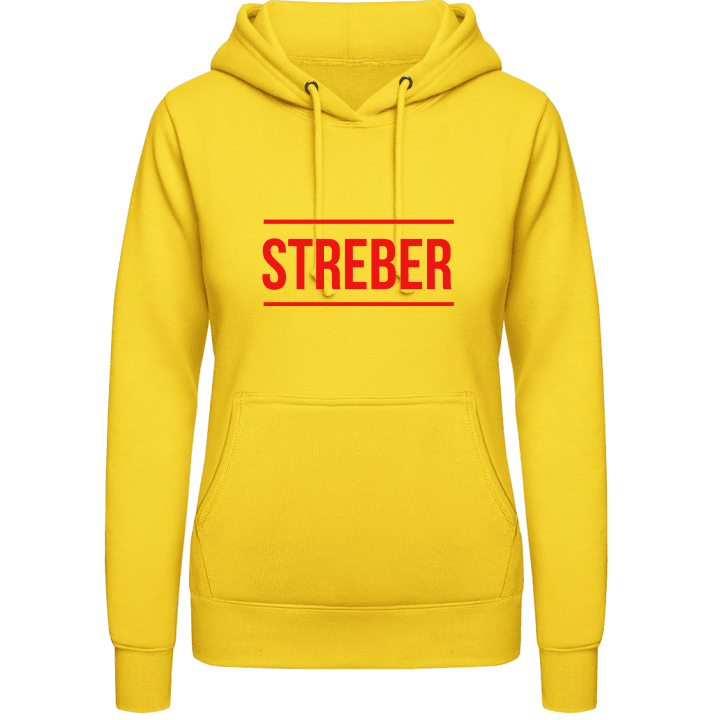 Streber Vrouwen Hoodie contain pic
