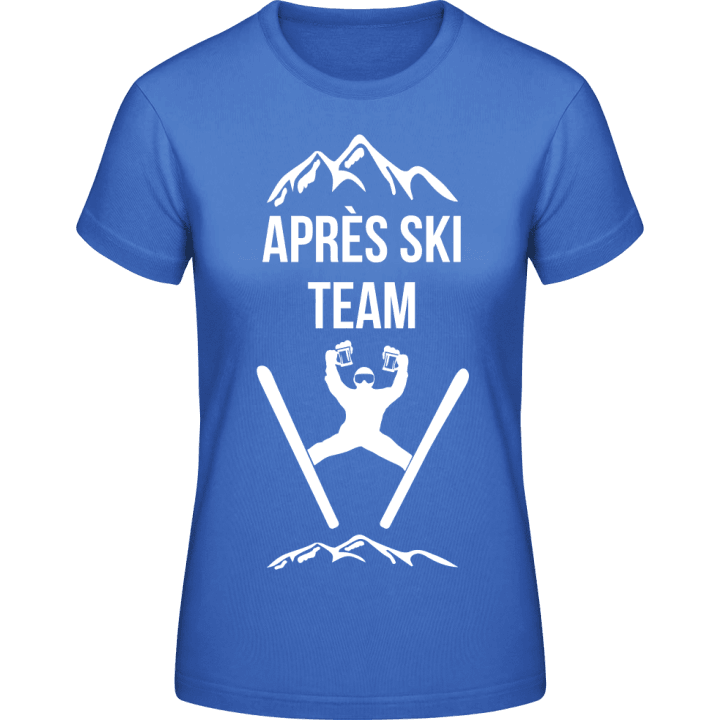 Après Ski Team Action Vrouwen T-shirt contain pic