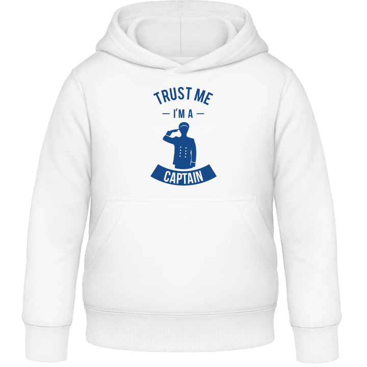 Trust Me I'm A Captain Kids Hoodie contain pic