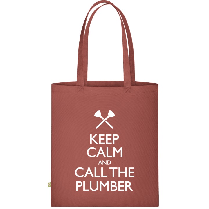 Keep Calm And Call The Plumber Väska av tyg contain pic