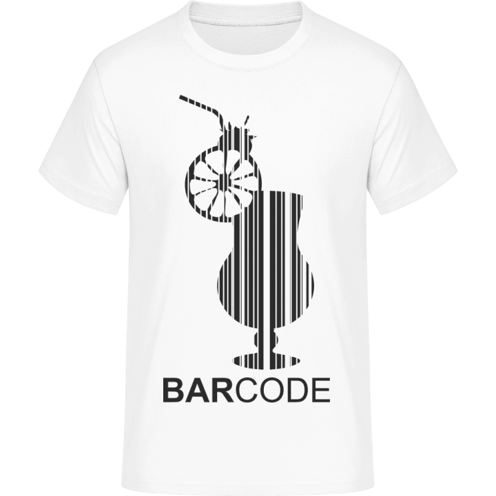 Barcode Cocktail T-skjorte contain pic