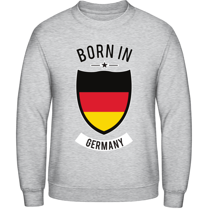 Born in Germany Star Sweatshirt contain pic
