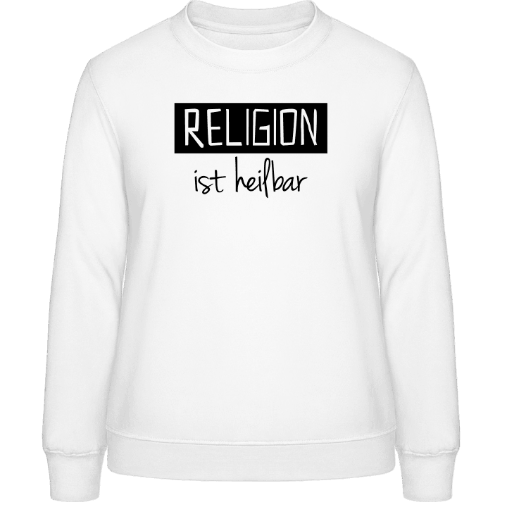 Religion ist heilbar Frauen Sweatshirt contain pic