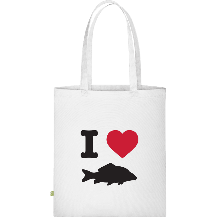 I Love Carp Fishing Väska av tyg 0 image