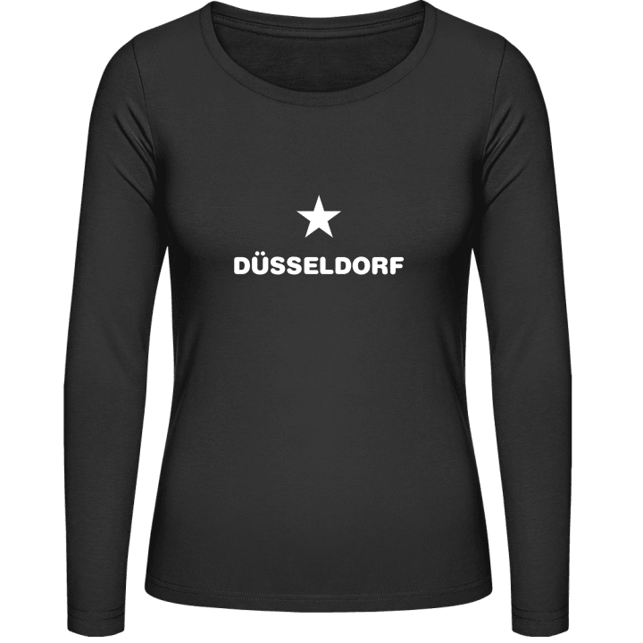 Düsseldorf City T-shirt à manches longues pour femmes contain pic
