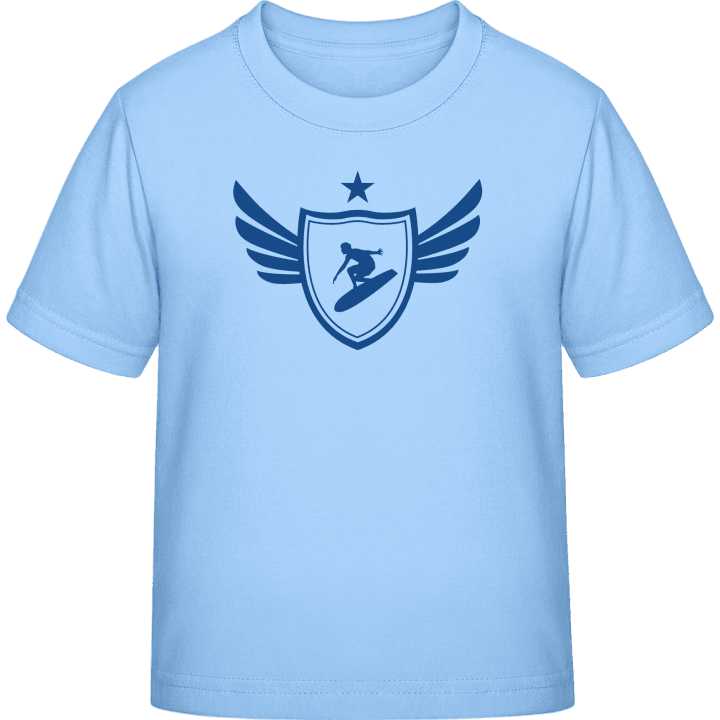 Surfer Star Wings Camiseta infantil contain pic