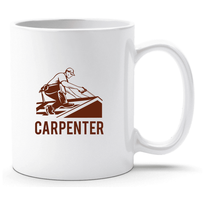 Carpenter on the roof Cup 0 image
