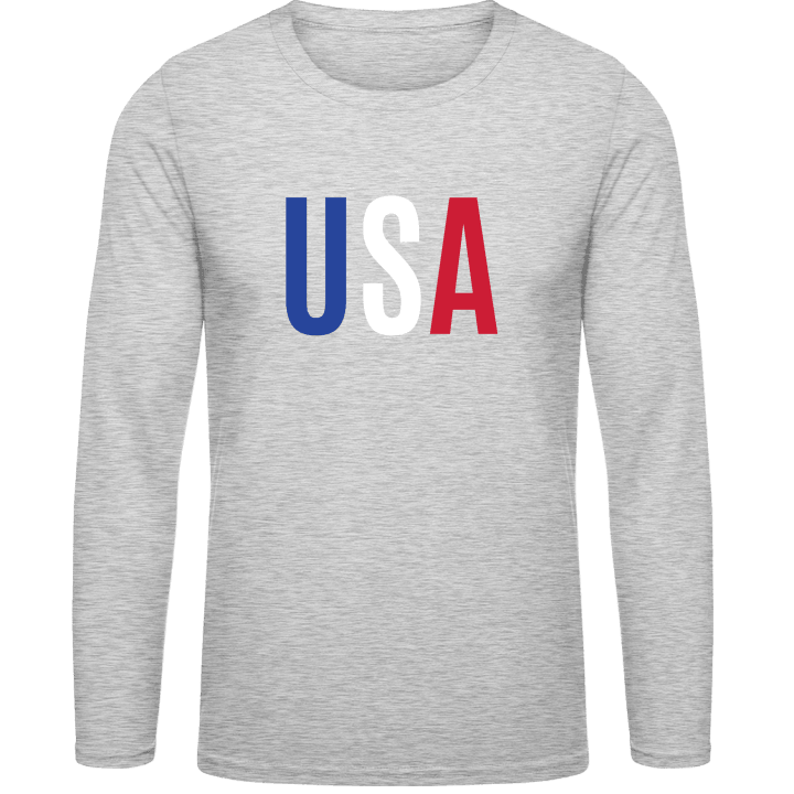 USA Shirt met lange mouwen contain pic