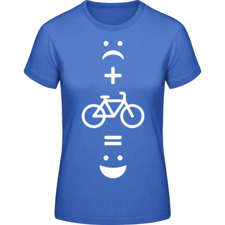 Cycling = Happiness T-skjorte for kvinner 0 image