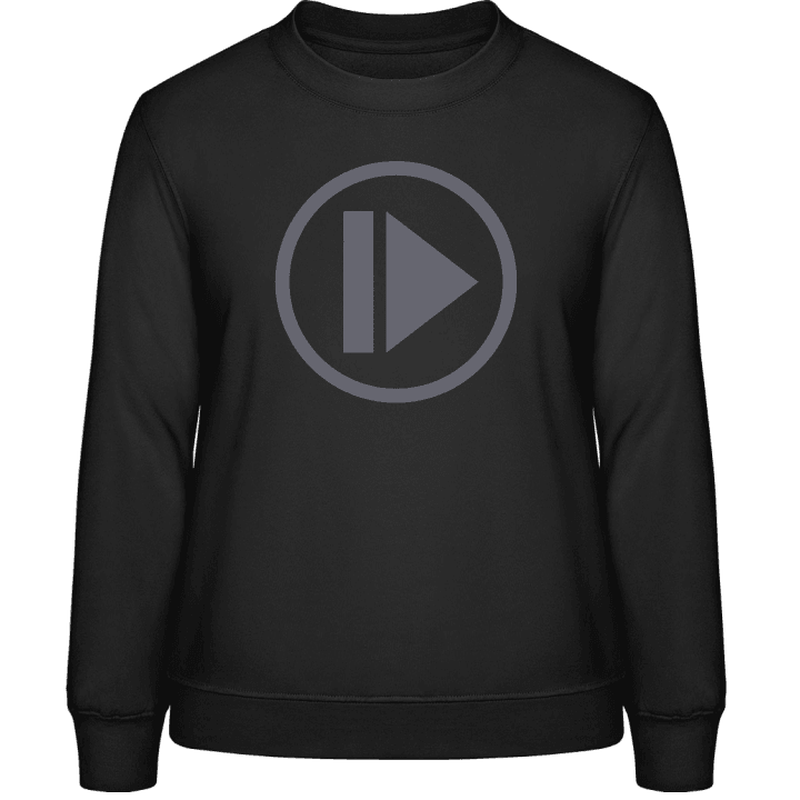 Play Symbol Sweatshirt för kvinnor contain pic