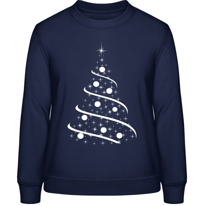 Christmas Tree With Balls Frauen Sweatshirt 0 image