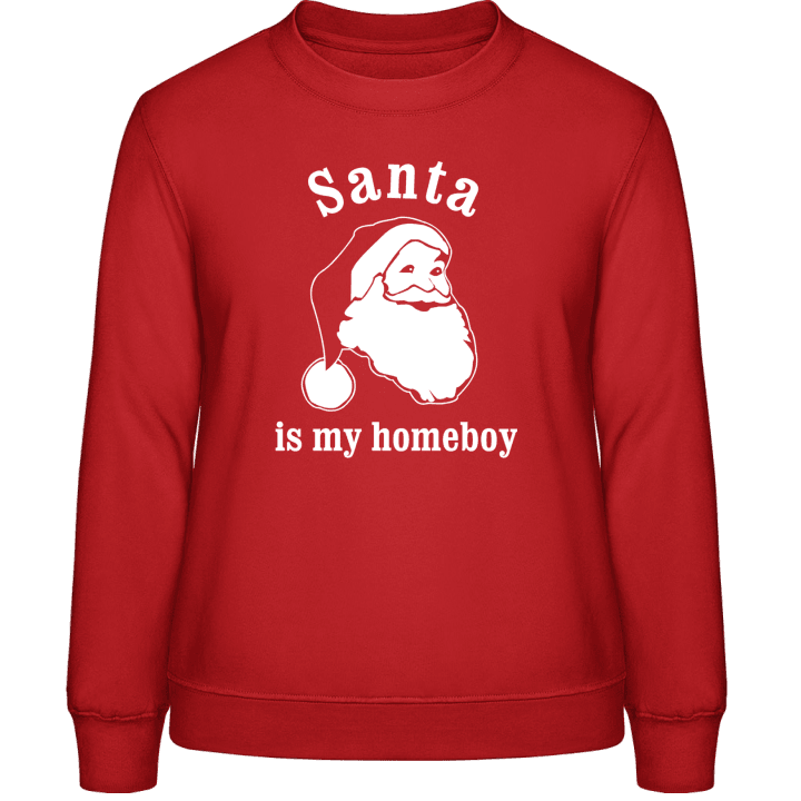 Santa Is My Homeboy Frauen Sweatshirt 0 image