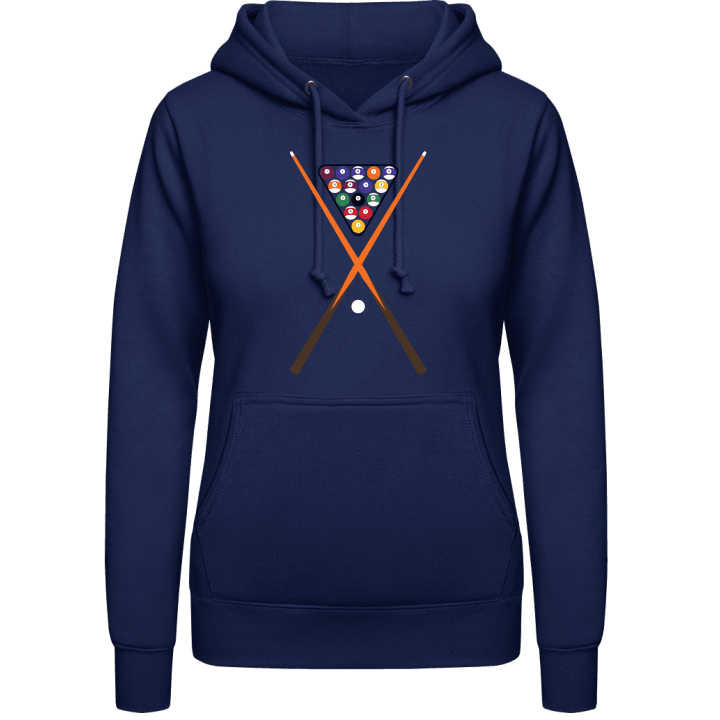 Billiards Kit Vrouwen Hoodie contain pic