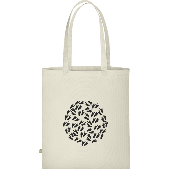 Footprints Silhouette Cloth Bag contain pic