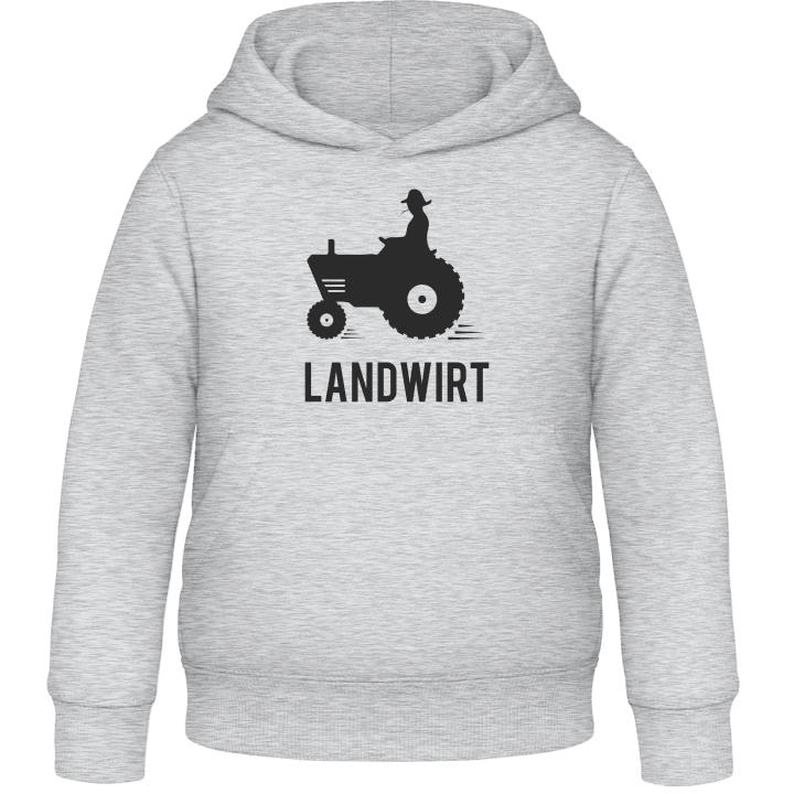 Landwirt mit Traktor Felpa con cappuccio per bambini contain pic