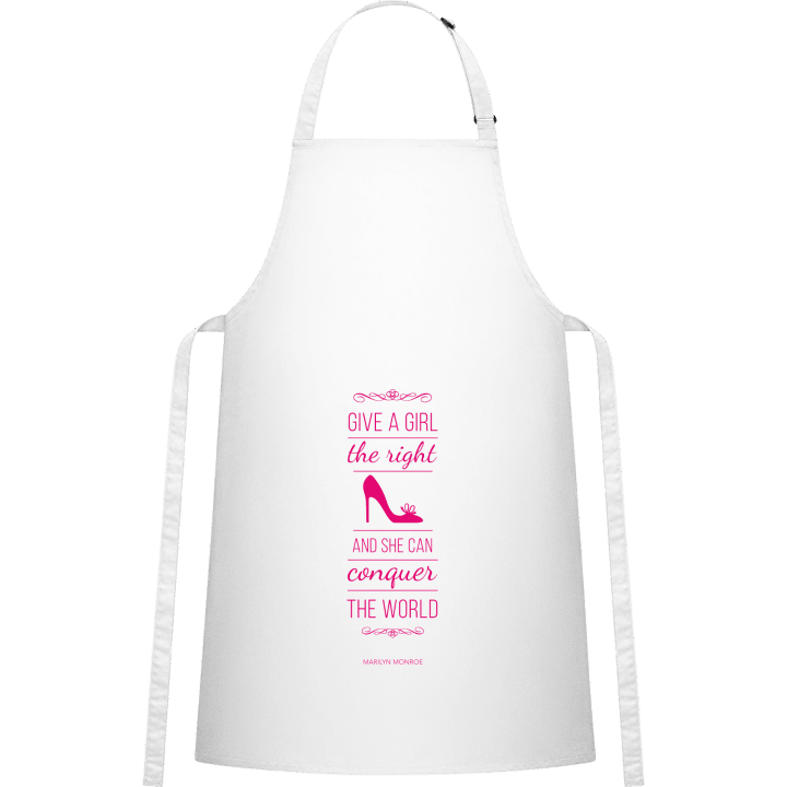Give a girl the right shoe Kitchen Apron 0 image