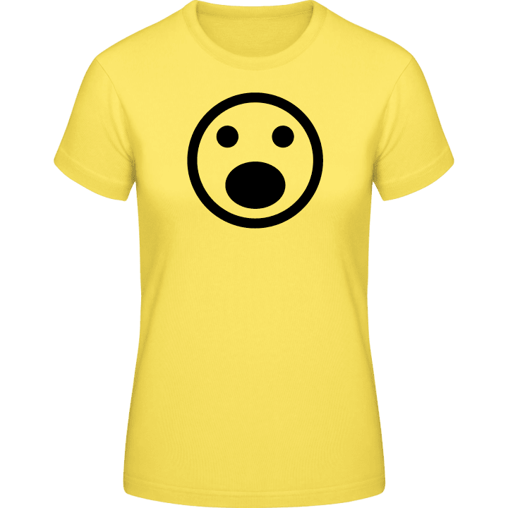 Horrified Smiley Frauen T-Shirt 0 image