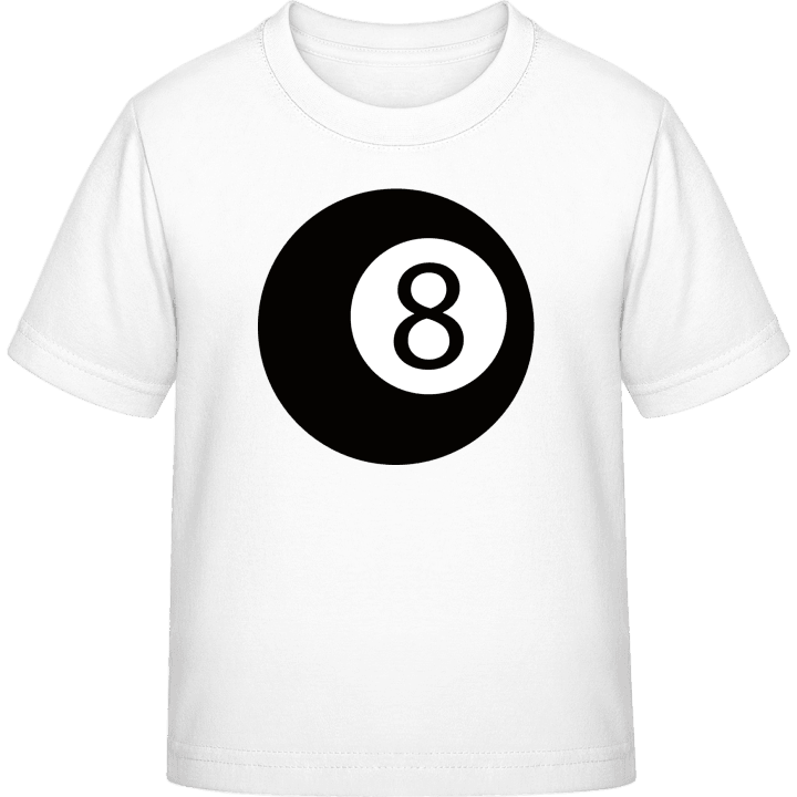Black Eight Camiseta infantil contain pic