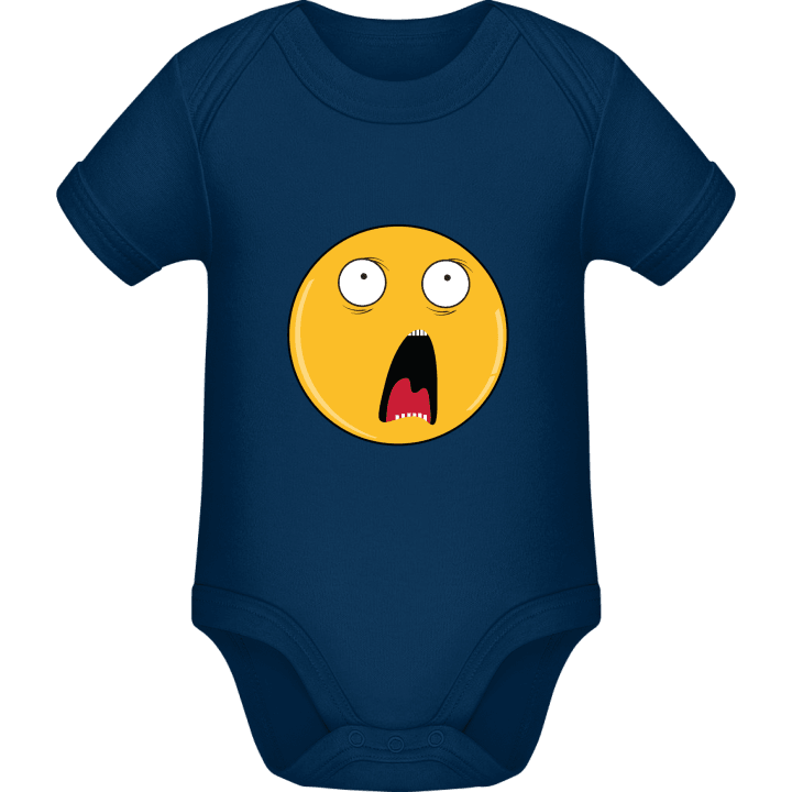 Panic Smiley Baby romper kostym contain pic