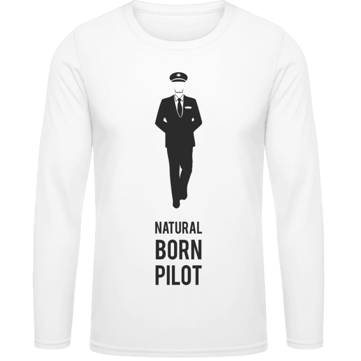 Natural Born Pilot Shirt met lange mouwen contain pic