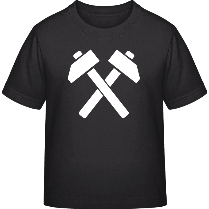 Crossed Hammers Camiseta infantil contain pic