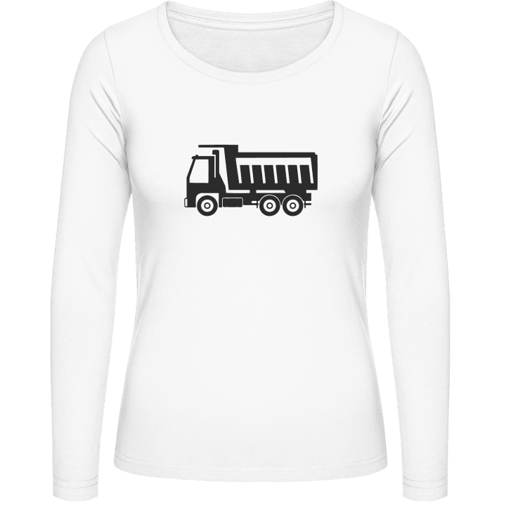 Tipper Silhouette Vrouwen Lange Mouw Shirt contain pic