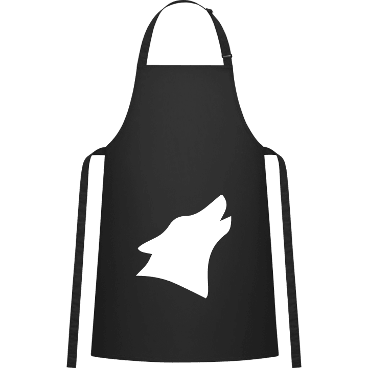 Wolf Silhouette Förkläde för matlagning 0 image