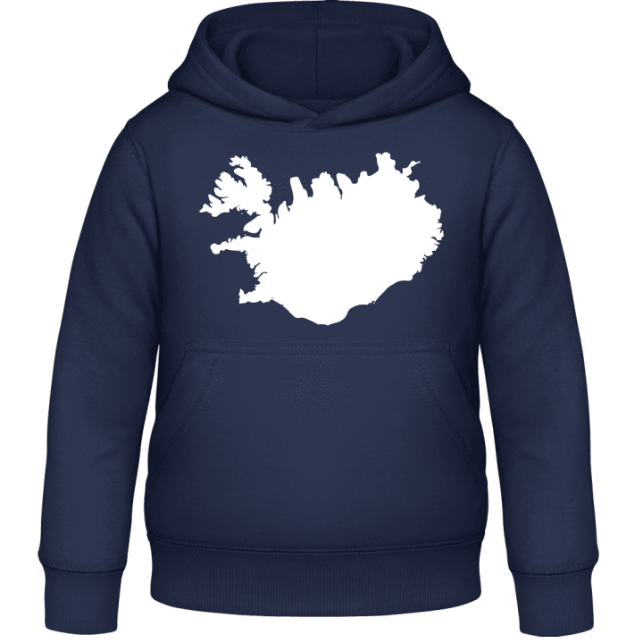 Iceland Map Felpa con cappuccio per bambini contain pic