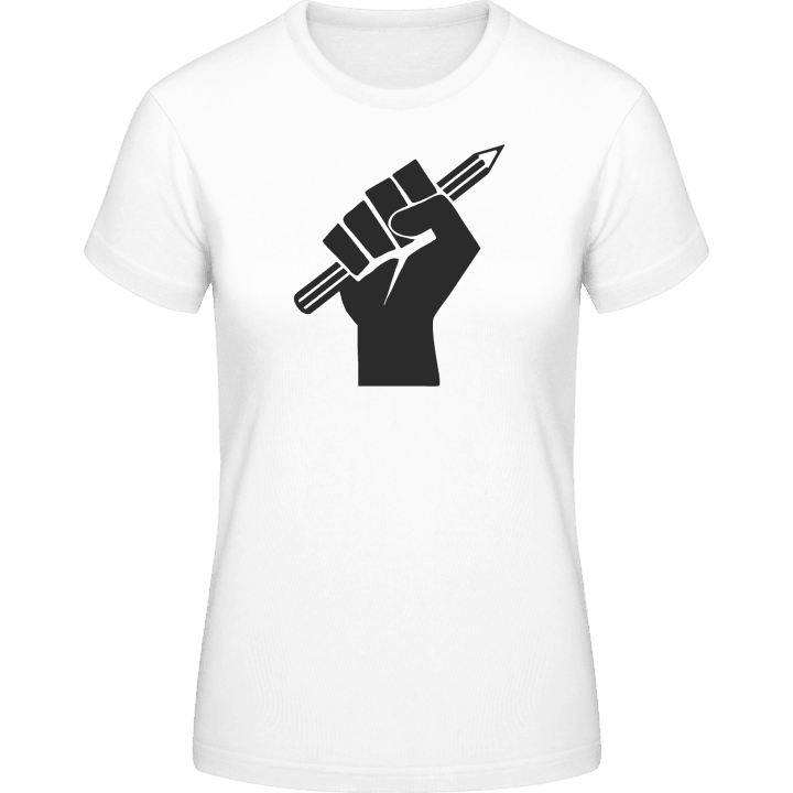 Pen Power Freedom Of Press T-shirt för kvinnor contain pic