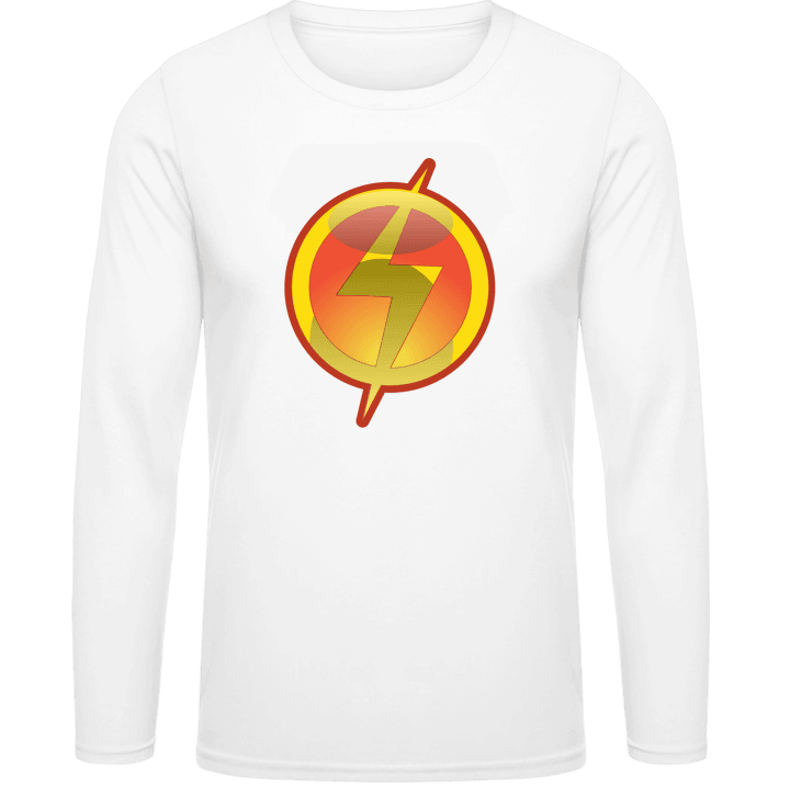 Superhero Flash Symbol Long Sleeve Shirt 0 image