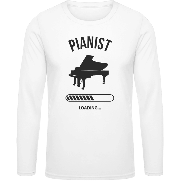 Pianist Loading Long Sleeve Shirt contain pic