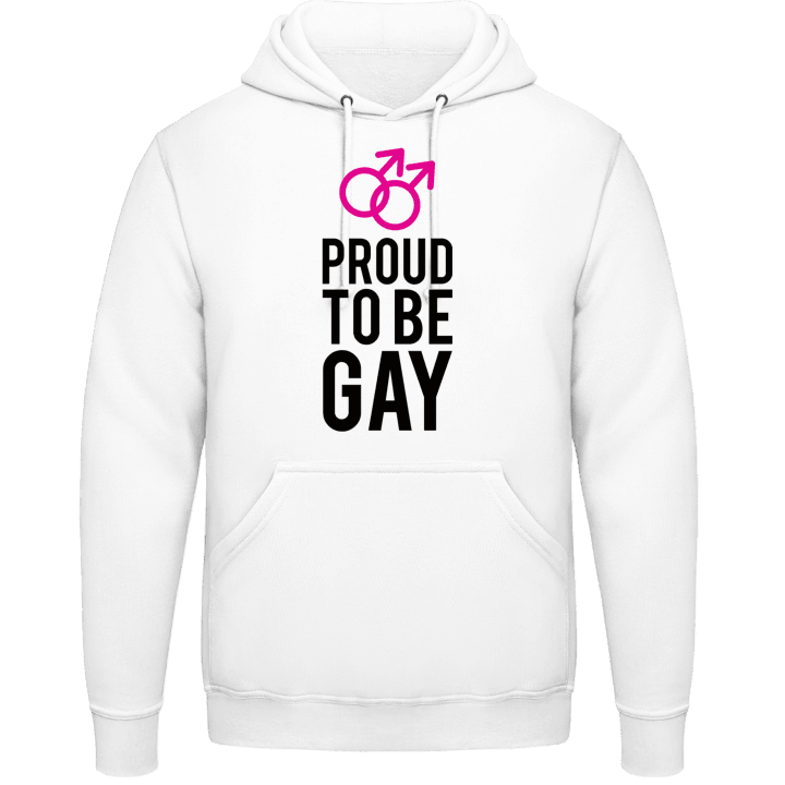 Proud To Be Gay Huvtröja contain pic