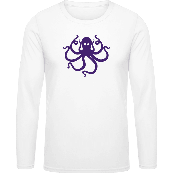 Octopus Illustration Long Sleeve Shirt 0 image