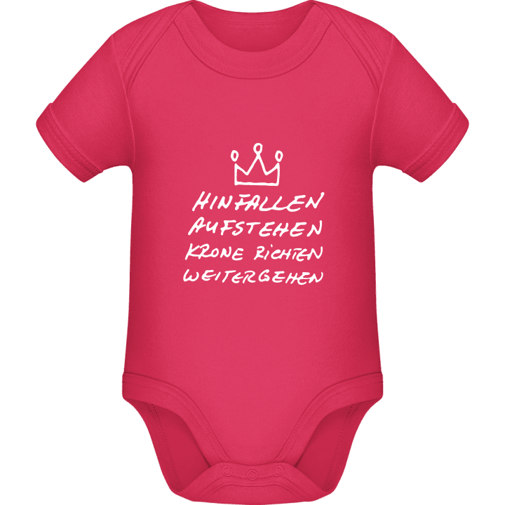 Krone richten Prinzessin Baby romper kostym 0 image
