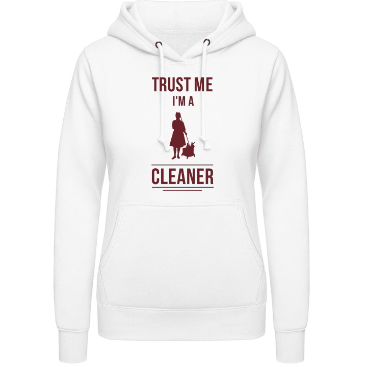 Trust Me I´m A Cleaner Vrouwen Hoodie contain pic