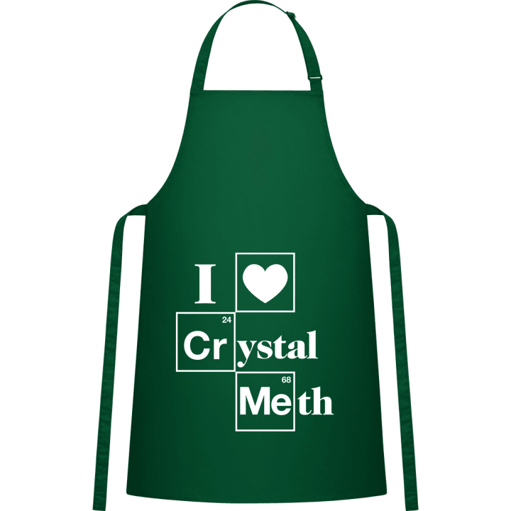 I Love Crystal Meth Delantal de cocina contain pic