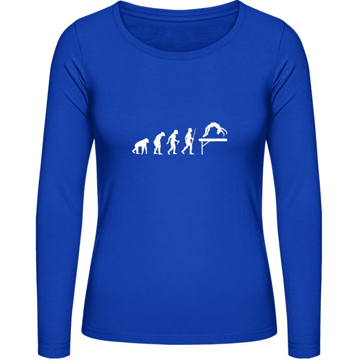 Gymnastics Evolution Jump Vrouwen Lange Mouw Shirt contain pic