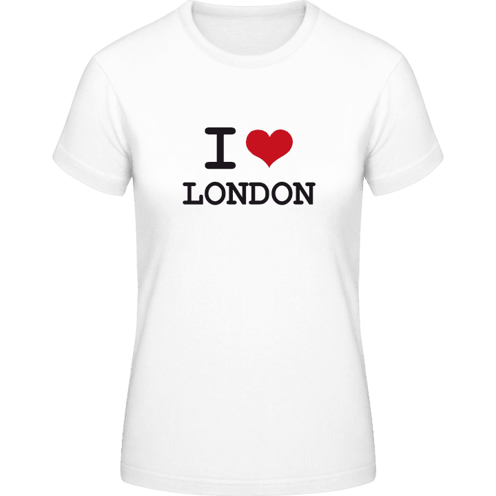 I Love London Vrouwen T-shirt contain pic