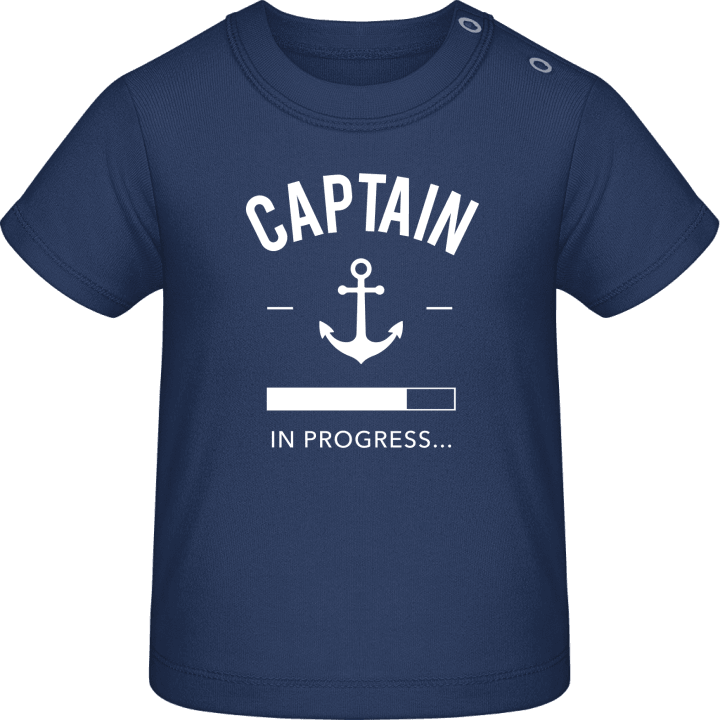 Captain in Progress Baby T-skjorte contain pic