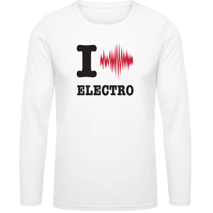 I Love Electro T-shirt à manches longues contain pic